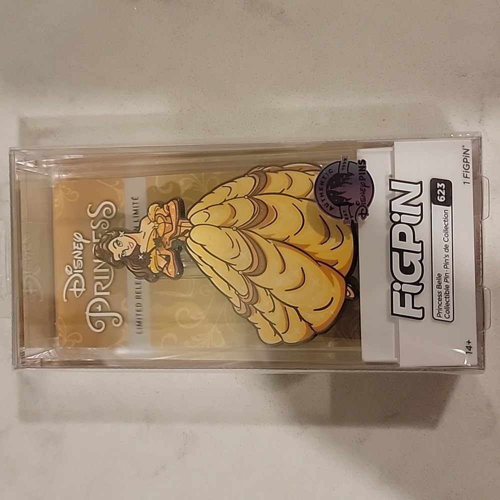 NWT Limited Edition Princess Belle Figpin